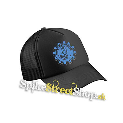 BACHMAN-TURNER OVERDRIVE - Logo - čierna sieťkovaná šiltovka model "Trucker Cap"
