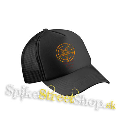 BAPHOMET - In Nomine Dei - čierna sieťkovaná šiltovka model "Trucker Cap"