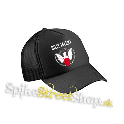 BILLY TALENT - Devil Dove - čierna sieťkovaná šiltovka model "Trucker Cap"