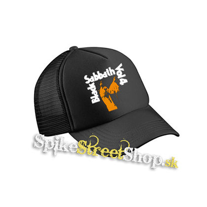 BLACK SABBATH - Vol.4 - čierna sieťkovaná šiltovka model "Trucker Cap"