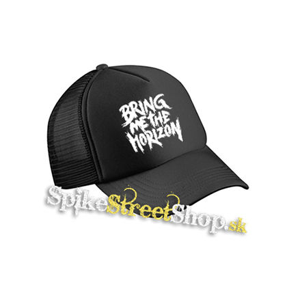 BRING ME THE HORIZON - Painted Logo - čierna sieťkovaná šiltovka model "Trucker Cap"