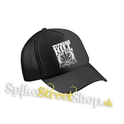 CYPRESS HILL - 420 2012 - čierna sieťkovaná šiltovka model "Trucker Cap"