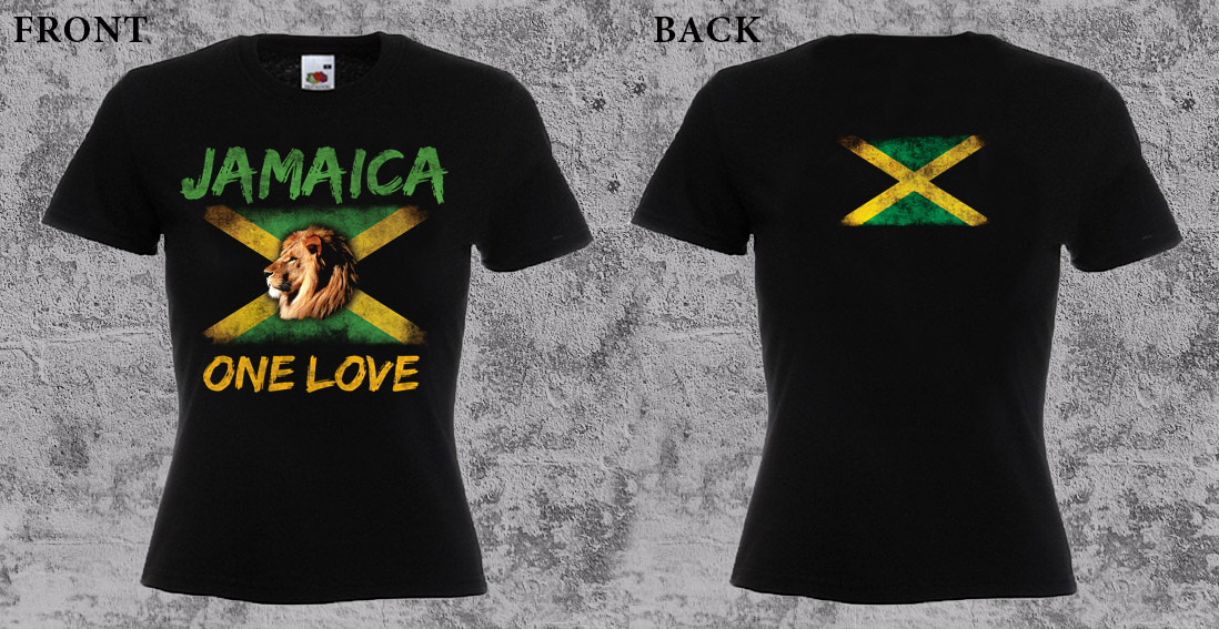 JAMAICA LION - One Love - dámske tričko
