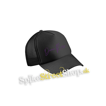 DIANA ROSS - Logo - čierna sieťkovaná šiltovka model "Trucker Cap"