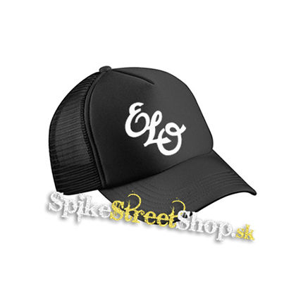 ELECTRIC LIGHT ORCHESTRA - Band Logo - čierna sieťkovaná šiltovka model "Trucker Cap"