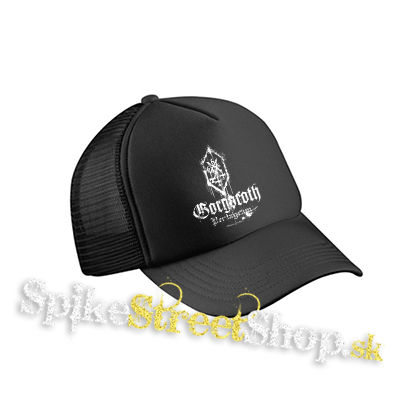 GORGOROTH - 666 Pentagram - čierna sieťkovaná šiltovka model "Trucker Cap"