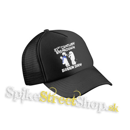 GREEN DAY - 21 st Century Breakdown Amorous Couple - čierna sieťkovaná šiltovka model "Trucker Cap"