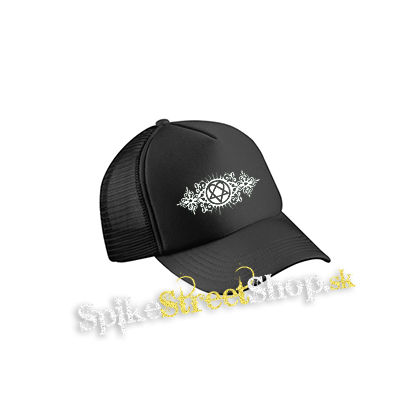 HEARTAGRAM - čierna sieťkovaná šiltovka model "Trucker Cap"