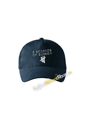 5 SECONDS OF SUMMER - Logo - tmavomodrá šiltovka