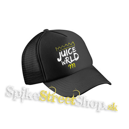 JUICE WRLD - King 999 - čierna sieťkovaná šiltovka model "Trucker Cap"