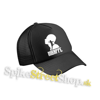 KYLIAN M BAPPÉ - čierna sieťkovaná šiltovka model "Trucker Cap"