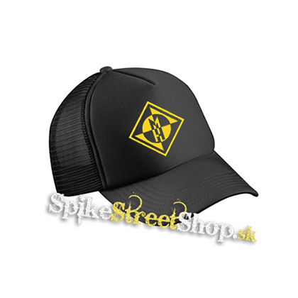 MACHINE HEAD - Crest - čierna sieťkovaná šiltovka model "Trucker Cap"