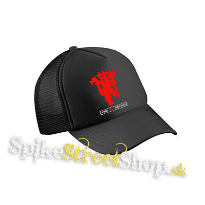 MANCHESTER UNITED - We Are United - čierna sieťkovaná šiltovka model "Trucker Cap"