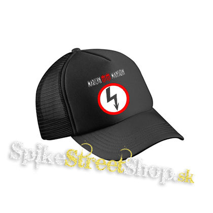 MARILYN MANSON - The Cult - čierna sieťkovaná šiltovka model "Trucker Cap"