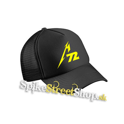 METALLICA - M72 - čierna sieťkovaná šiltovka model "Trucker Cap"