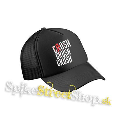 PARAMORE - Crush - čierna sieťkovaná šiltovka model "Trucker Cap"