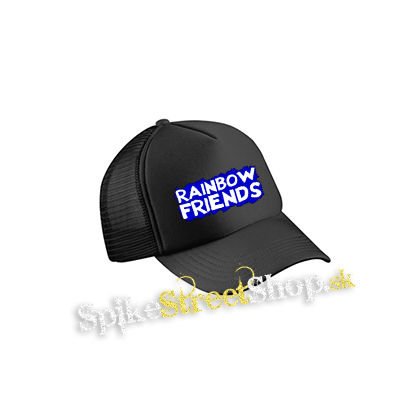 RAINBOW FRIENDS - čierna sieťkovaná šiltovka model "Trucker Cap"