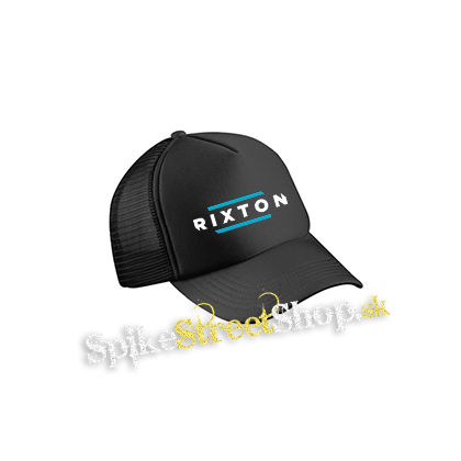 RIXTON - Logo - čierna sieťkovaná šiltovka model "Trucker Cap"
