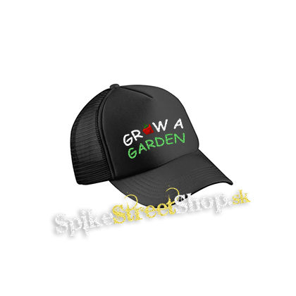 ROBLOX - Grow A Garden - čierna sieťkovaná šiltovka model "Trucker Cap"