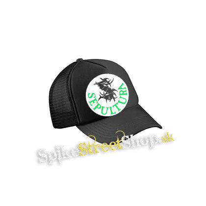 SEPULTURA - Brasil - čierna sieťkovaná šiltovka model "Trucker Cap"