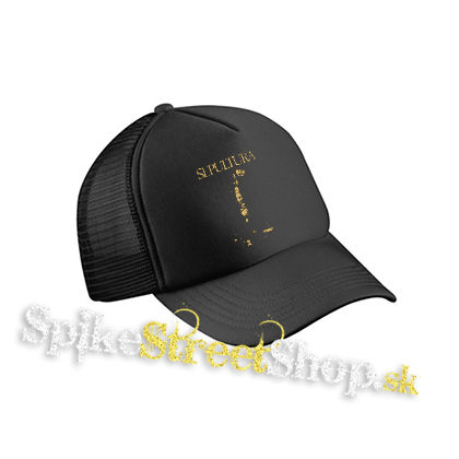 SEPULTURA - Chaos AD - čierna sieťkovaná šiltovka model "Trucker Cap"