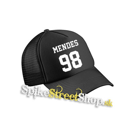 SHAWN MENDES - Mendes 98 - čierna sieťkovaná šiltovka model "Trucker Cap"