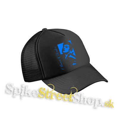 SHAWN MENDES - My Darling Blue - čierna sieťkovaná šiltovka model "Trucker Cap"
