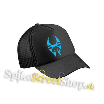 SOULFLY - Blue Crest - čierna sieťkovaná šiltovka model "Trucker Cap"