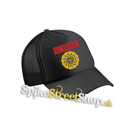 SOUNDGARDEN - Badmotorfinger Color - čierna sieťkovaná šiltovka model "Trucker Cap"