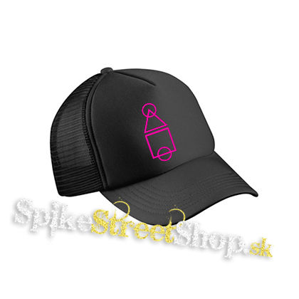 SQUID GAME - Essential - čierna sieťkovaná šiltovka model "Trucker Cap"