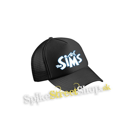 THE SIMS - Logo - čierna sieťkovaná šiltovka model "Trucker Cap"