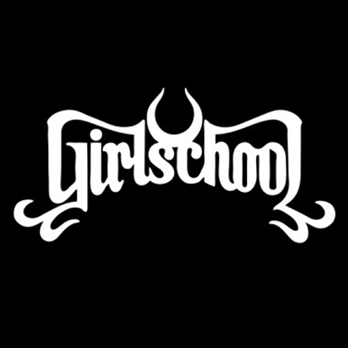 Fotonášivka GIRLSCHOOL - Logo Band