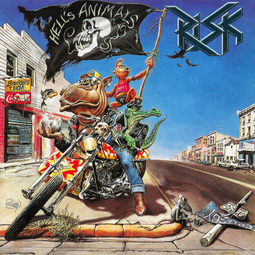 Fotonášivka RISK - Hell's Animals
