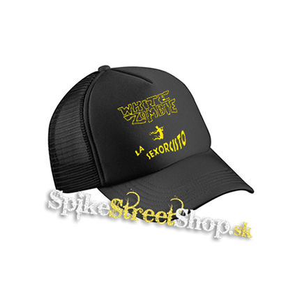WHITE ZOMBIE - La Sexorcisto - čierna sieťkovaná šiltovka model "Trucker Cap"