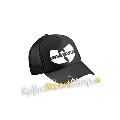 WU TANG CLAN - Logo - čierna sieťkovaná šiltovka model "Trucker Cap"