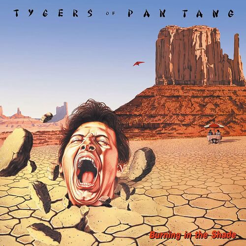 Fotonášivka TYGERS OF PAN TANG - Burning In The Shade