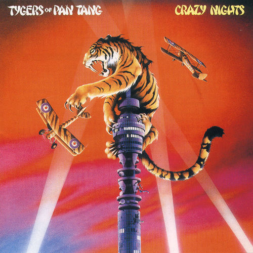 Fotonášivka TYGERS OF PAN TANG - Crazy Nights