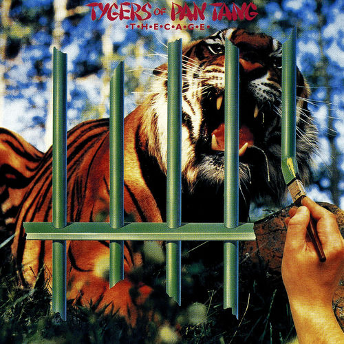 Fotonášivka TYGERS OF PAN TANG - The Cage