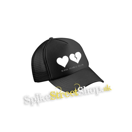 YUNGBLUD - Black Hearts Club - čierna sieťkovaná šiltovka model "Trucker Cap"