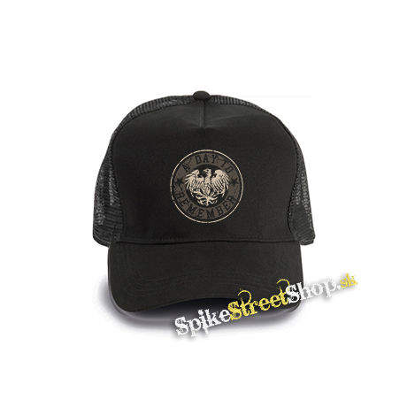 A DAY TO REMEMBER - Brown Eagle - čierna bavlnená sieťkovaná šiltovka model "Trucker Cap"