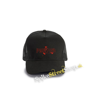 ACDC - Power Up Angus - čierna bavlnená sieťkovaná šiltovka model "Trucker Cap"