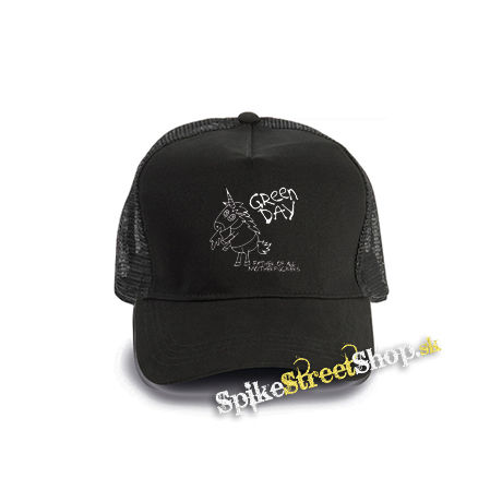 GREEN DAY - Father Of All Motherfuckers - čierna bavlnená sieťkovaná šiltovka model "Trucker Cap"