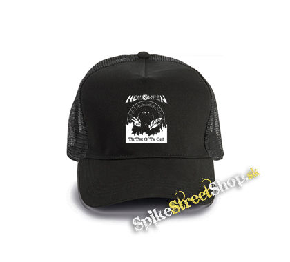 HELLOWEEN - Time Of The Oath - čierna bavlnená sieťkovaná šiltovka model "Trucker Cap"