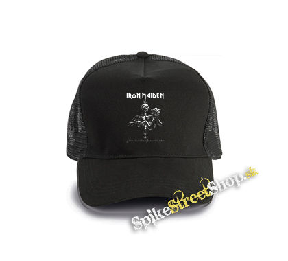 IRON MAIDEN - Seventh Son Of A Seventh Son - čierna bavlnená sieťkovaná šiltovka model "Trucker Cap"