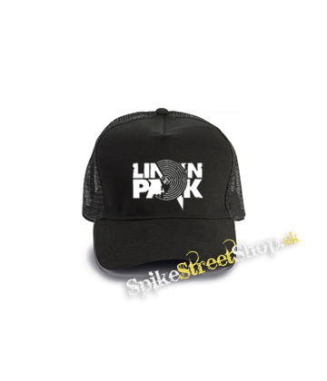 LINKIN PARK - Target - čierna bavlnená sieťkovaná šiltovka model "Trucker Cap"