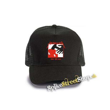 METALLICA - Kill Em All - čierna bavlnená sieťkovaná šiltovka model "Trucker Cap"