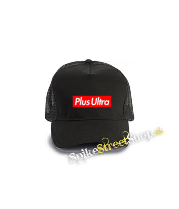 MY HERO ACADEMIA - Plus Ultra Skate Logo - čierna bavlnená sieťkovaná šiltovka model "Trucker Cap"