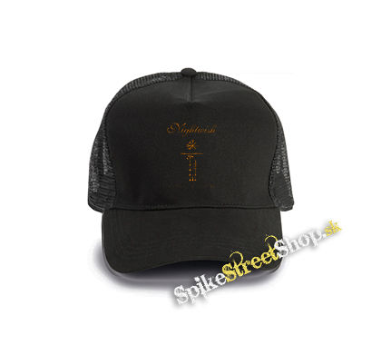 NIGHTWISH - Human Nature Motive 1 - čierna bavlnená sieťkovaná šiltovka model "Trucker Cap"