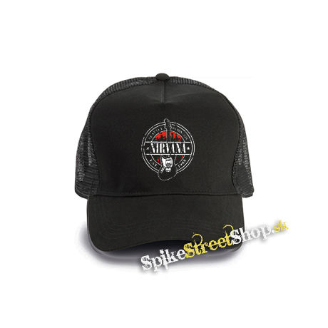 NIRVANA - Since 1988 - čierna bavlnená sieťkovaná šiltovka model "Trucker Cap"