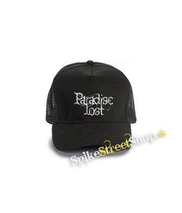PARADISE LOST - Old School Logo - čierna bavlnená sieťkovaná šiltovka model "Trucker Cap"